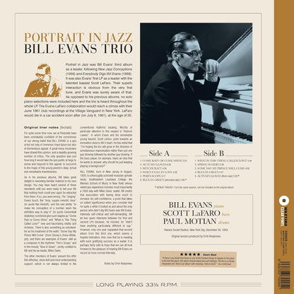 Portrait In Jazz (Limited Edition, 180 Gram Crystal Clear Vinyl with Bonus Tracks) [Import]