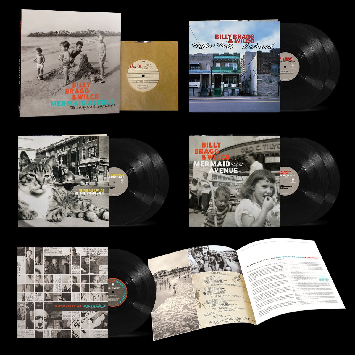 Mermaid Avenue: The Complete Sessions [7LP/7" Single Box Set]