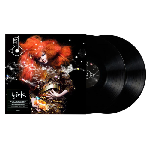 Björk Biophilia Back To Black 180 gram 2LP vinyl cover