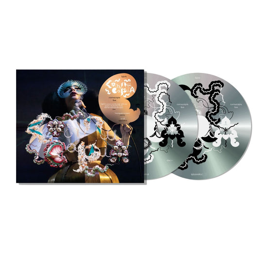 Björk Cornucopia: Live 2CD album cover