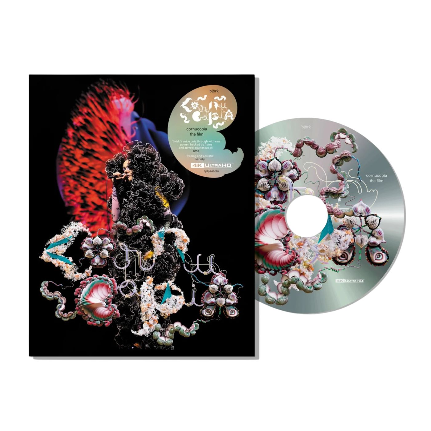 Björk Cornucopia: The Film 4K Ultra HD Blu-ray concert film cover