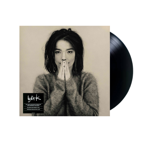 Björk Debut Back To Black 180 gram LP vinyl cover