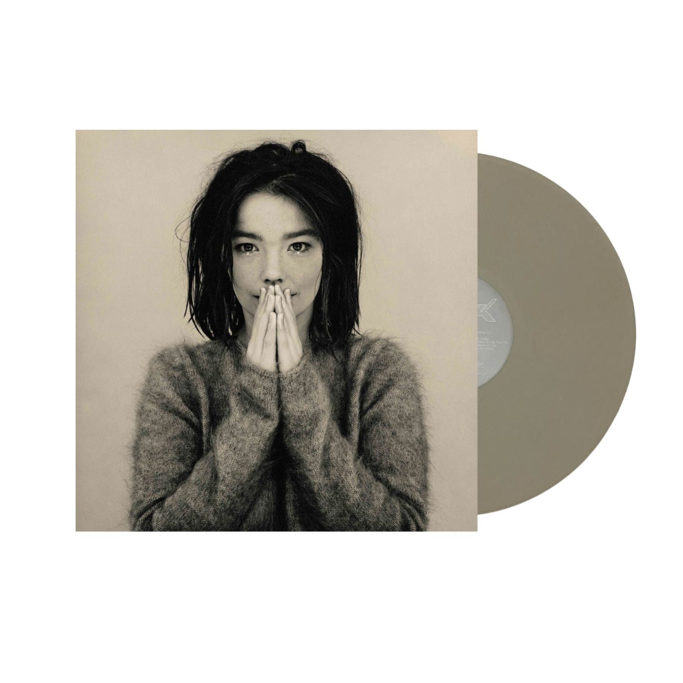 Björk Debut limited edition beige vinyl LP album cover