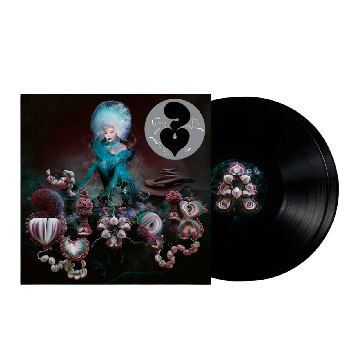 Björk Fossora black 2LP vinyl album cover