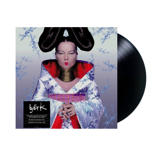 Björk Homogenic Back To Black 180 gram LP vinyl cover