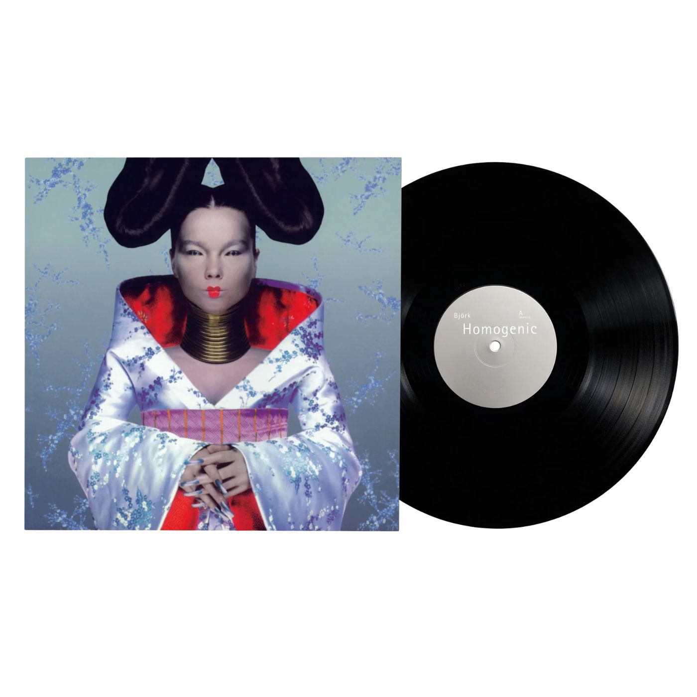 Björk Homogenic UK import LP vinyl cover