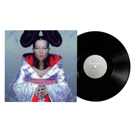 Björk Homogenic UK import LP vinyl cover