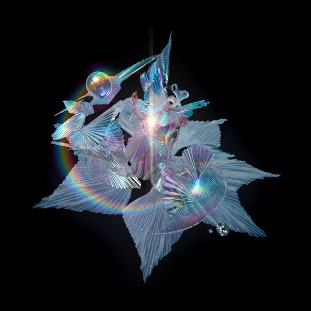 Björk The Gate limited edition black 12-inch vinyl single cover