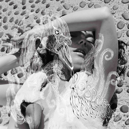 Björk Vespertine limited edition white cassette album cover