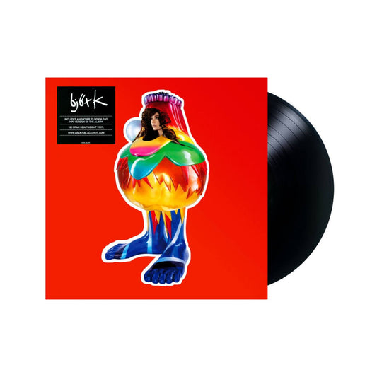 Björk Volta Back To Black 180g 2LP vinyl album cover