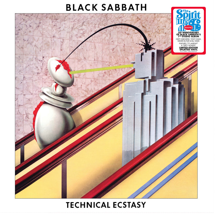 Technical Ecstasy (Spirit Of '76, Brick & Mortar Exclusive) (Clear With Green/Black Splatter Colored Vinyl)
