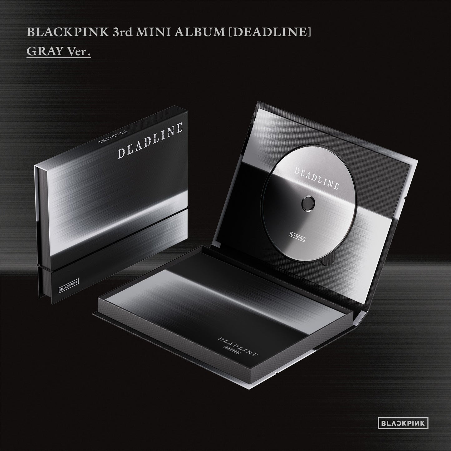 Blackpink 3Rd Mini Album [Deadline] Gray Ver.