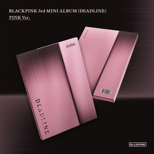 Blackpink 3Rd Mini Album [Deadline] Pink Ver.