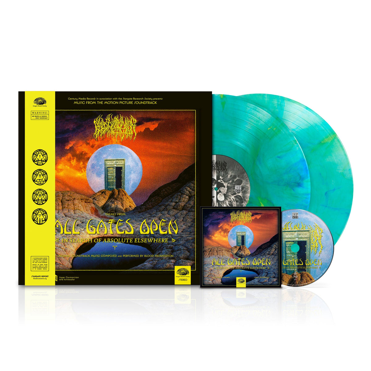 All Gates Open (Original Soundtrack) (Limited Edition, Algae Colored Vinyl, Blu-ray) (2 Lp's)