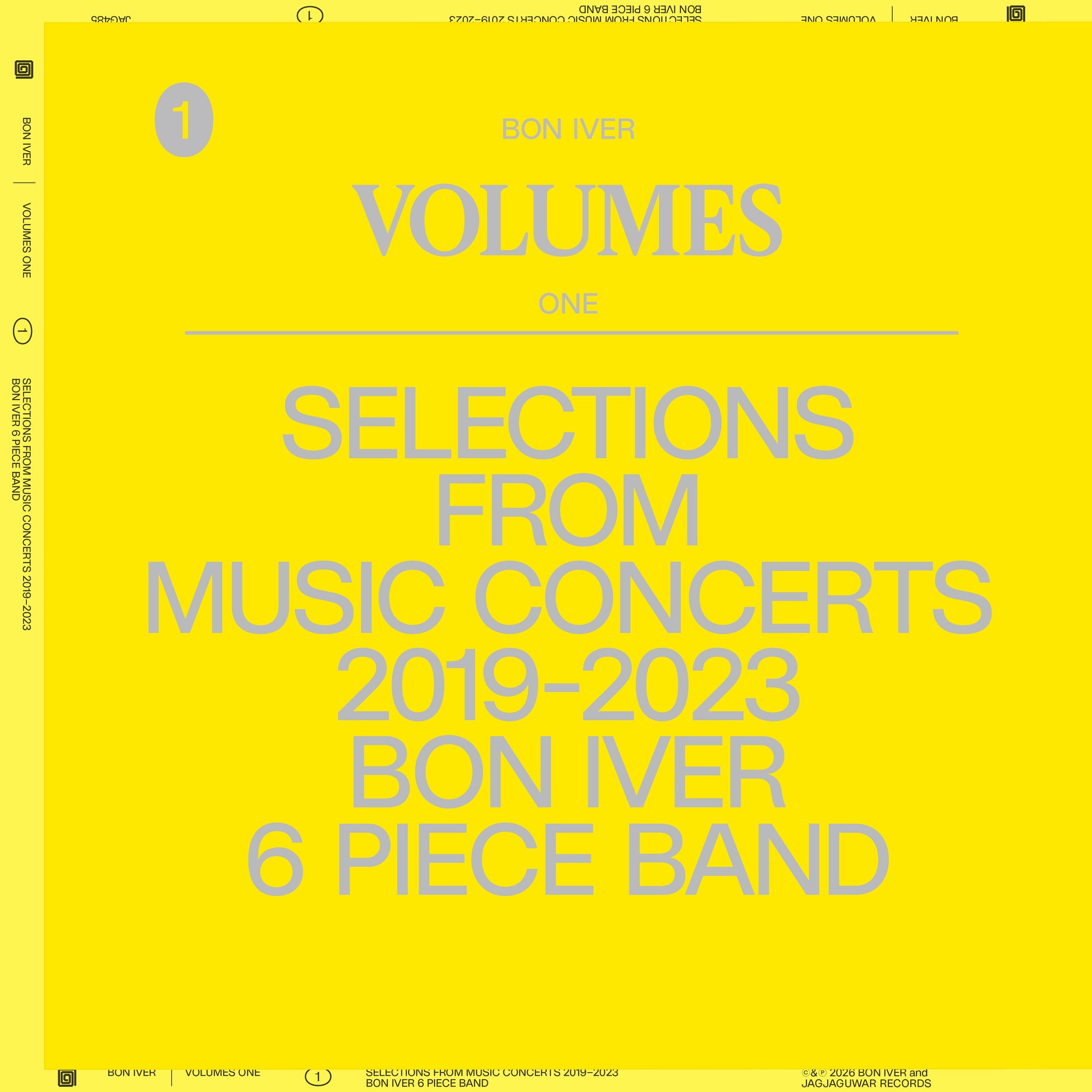 Volumes: One Selections From Music Concerts 2019-2023 6 Piece Band