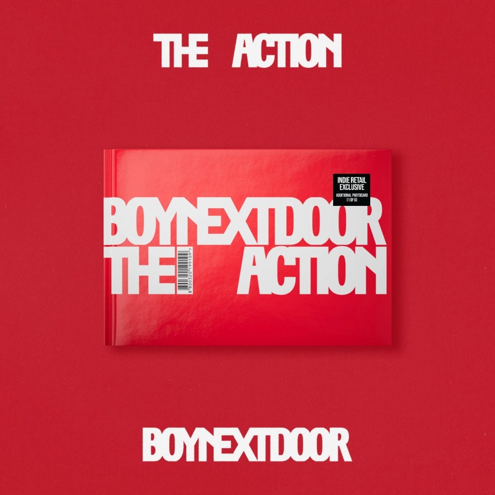 Boynextdoor 5Th Ep [The Action] [Play Ver.] [Indie Retail Exclusive] [CD]