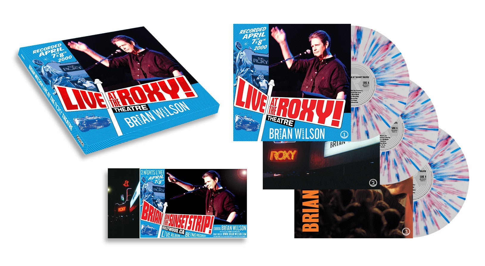 Live At The Roxy Theatre (Indie Exclusive Red White & Blue Splatter) [3LP]