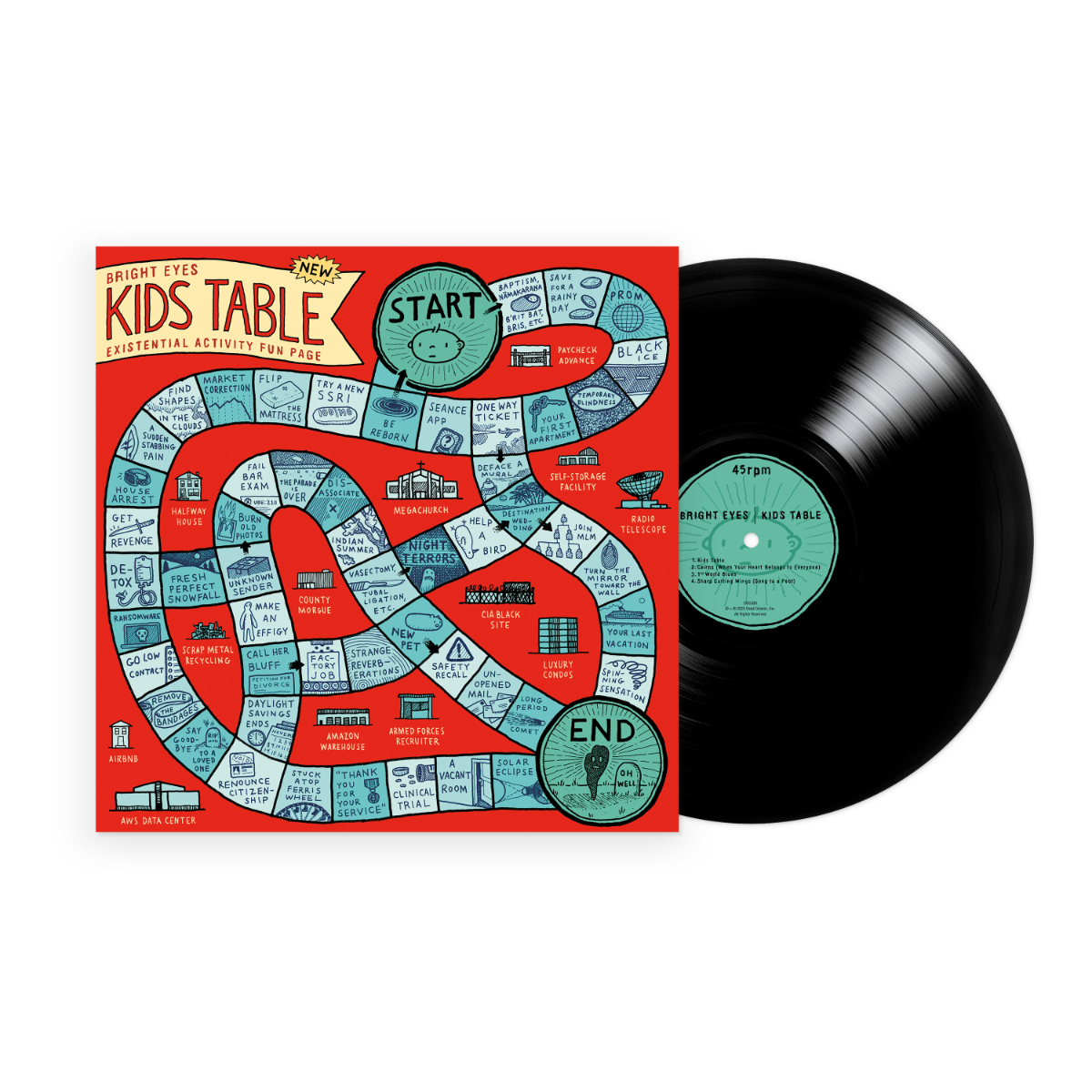 Kids Table Ep [Black Vinyl]