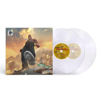 Burna Boy Twice As Tall [Explicit Content] (140 Gram Vinyl, Clear Vinyl) (2 Lp's)