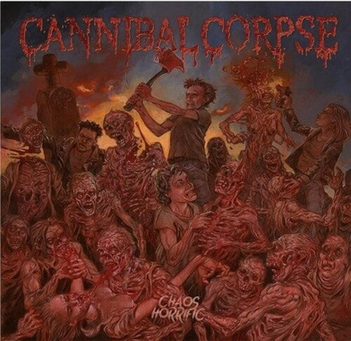 Cannibal Corpse Chaos Horrific (Orange Marble Colored Vinyl)