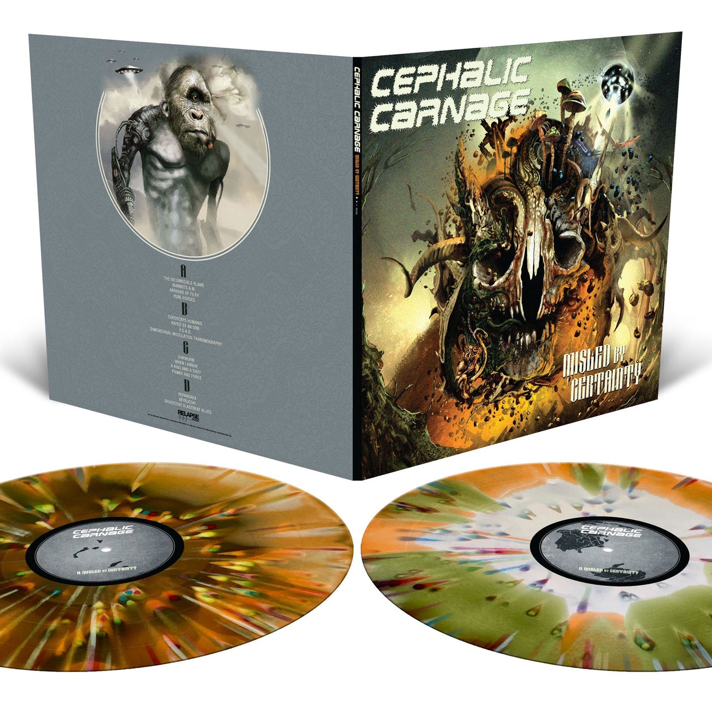 Misled By Certainty [Tri-Color Merge With Splatter Vinyl] [2LP]