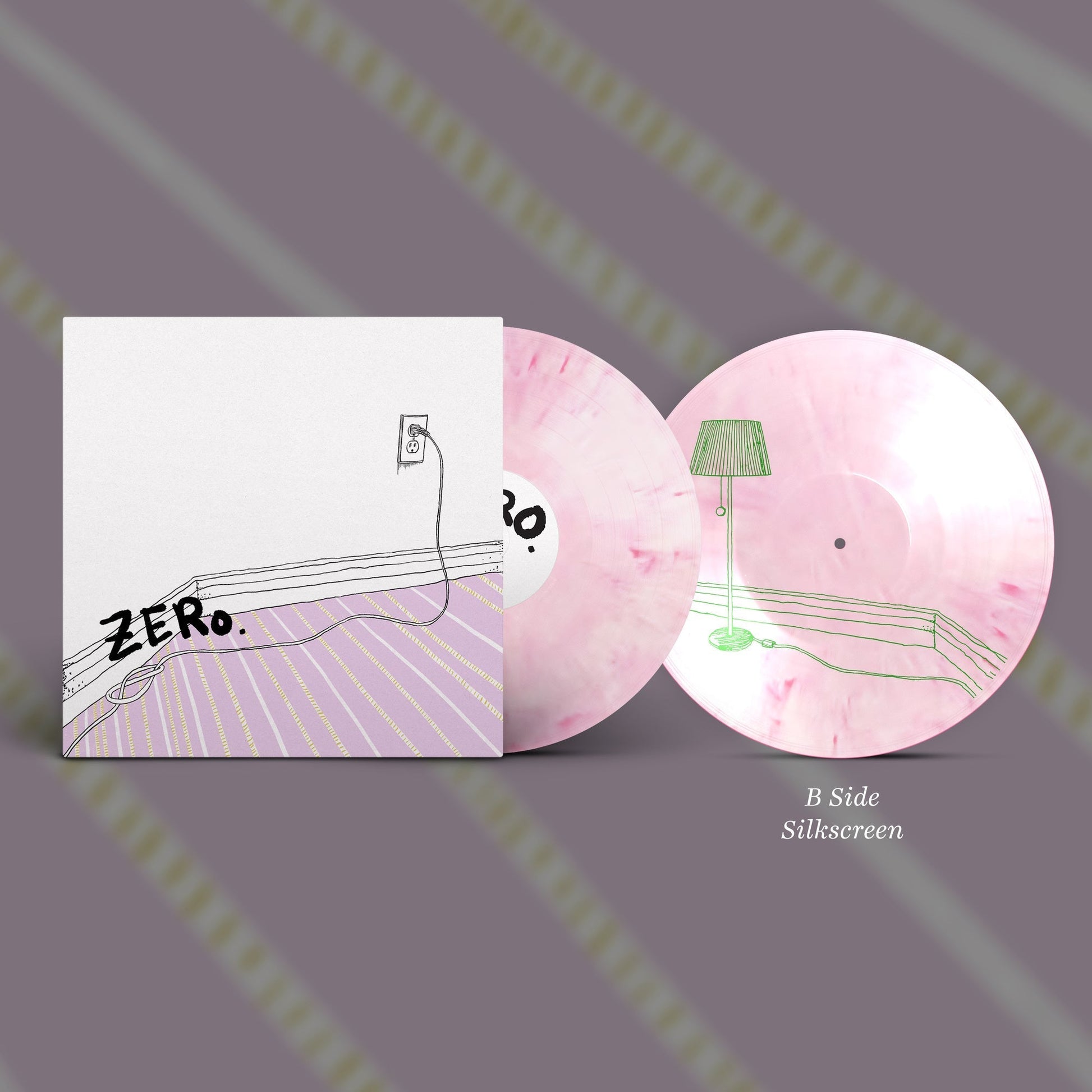 Zero [Pink/Cream Blend Vinyl With Green Silkscreen B-Side Design]