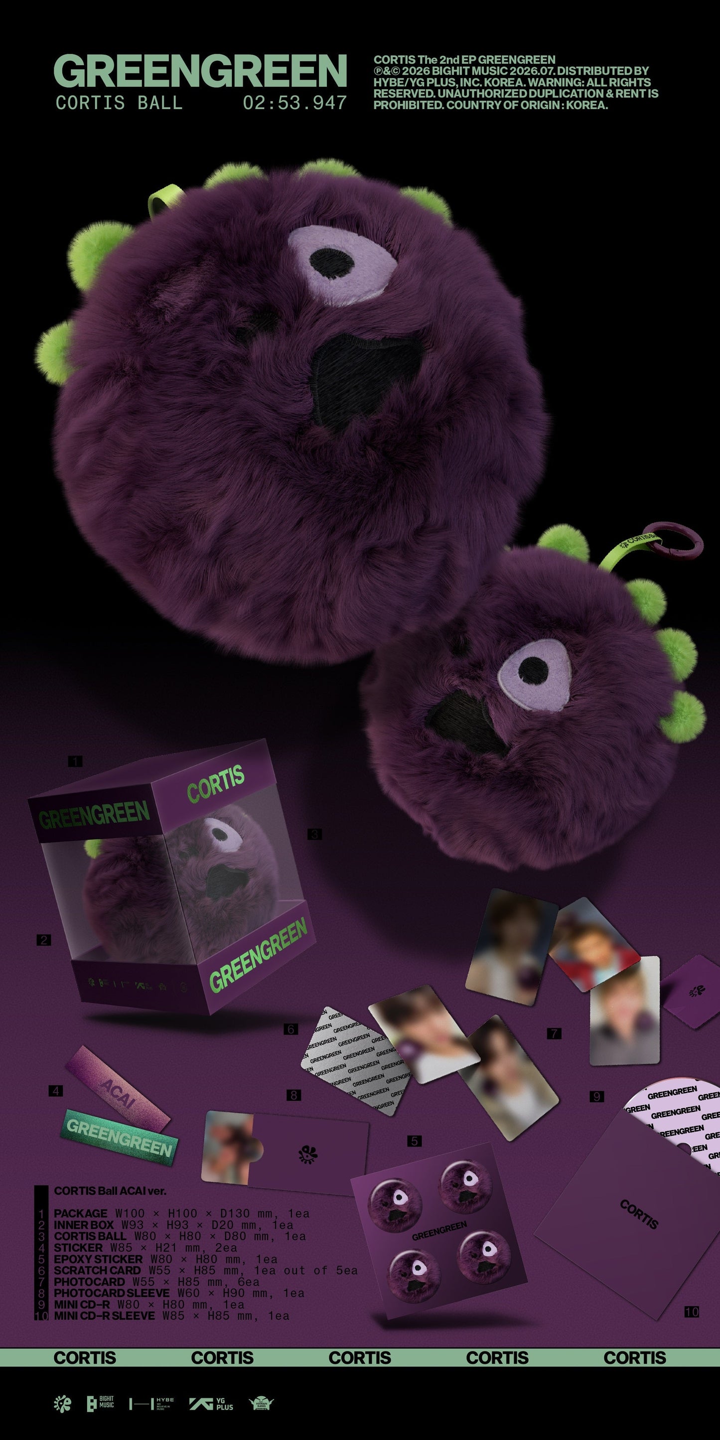 Greengreen [Cortis Ball Acai Ver.]
