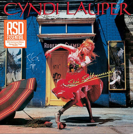 She's So Unusual: 40th Anniversary Edition (Indie Exclusive, Opaque Blue Colored Vinyl)