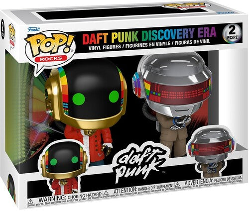 Funko POP! Rocks: Daft Punk - Discovery Era 2-Pack (Vinyl Figure, Collectible, 2 Pack)
