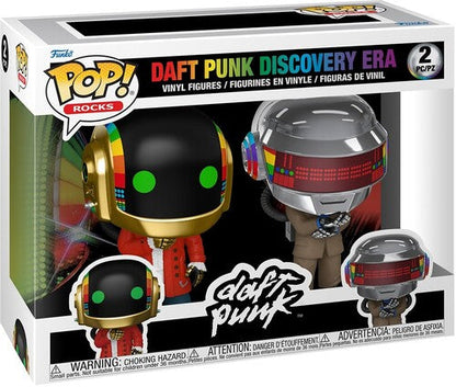Funko POP! Rocks: Daft Punk - Discovery Era 2-Pack (Vinyl Figure, Collectible, 2 Pack)