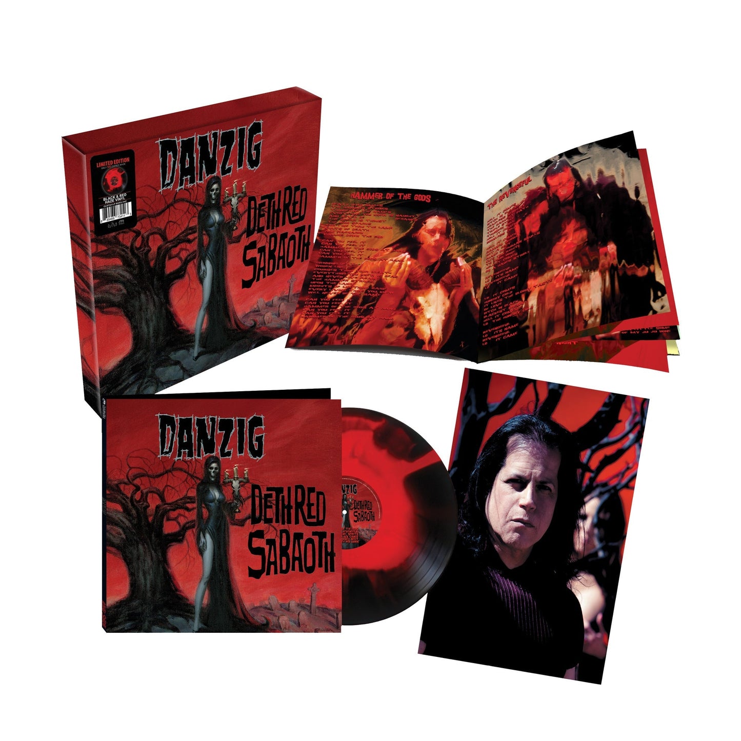 Deth Red Sabaoth (Limited Edition Box Edition) [Black/Red/Yellow Haze/Splatter Vinyl]