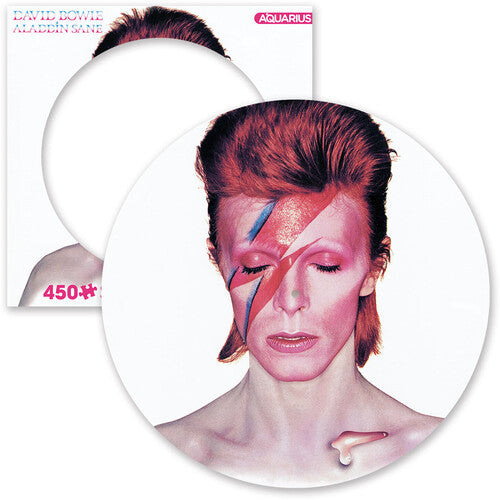David Bowie Aladdin Sane 450 Piece Picture Disc Puzzle