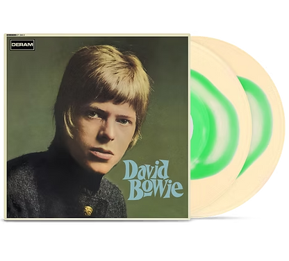 David Bowie (Limited Edition, Cream & Green Swirl Colored Vinyl) (2 Lp's)