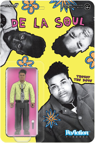 Super7 - De La Soul - ReAction Figures Wv1 - David Trugoy the Dove Jolicoeur (Me, Myself & I) (Collectible, Action Figure)