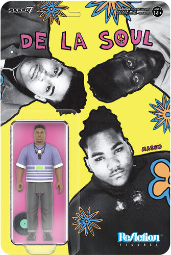 Super7 - De La Soul - ReAction Figures Wv1 - Vincent Maseo Mason (Me, Myself & I) (Collectible, Action Figure)