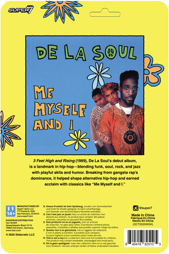 Super7 - De La Soul - ReAction Figures Wv1 - Vincent Maseo Mason (Me, Myself & I) (Collectible, Action Figure)