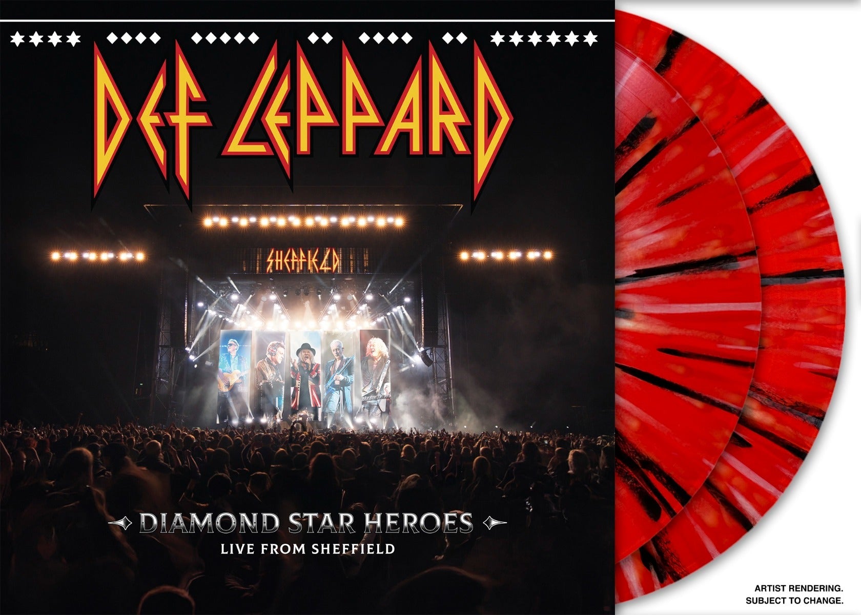 Diamond Star Heroes: Live From Sheffield [180G Multicolor Splatter 2LP] [Half-Speed]