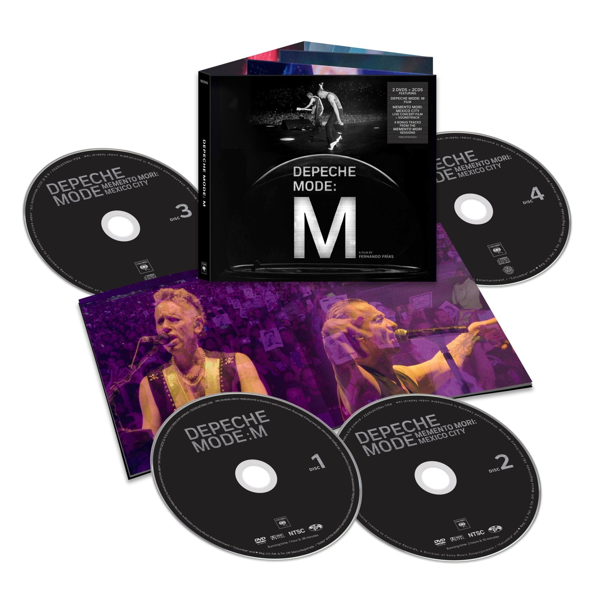 Depeche Mode: M (Live) [2DVD + 2CD]
