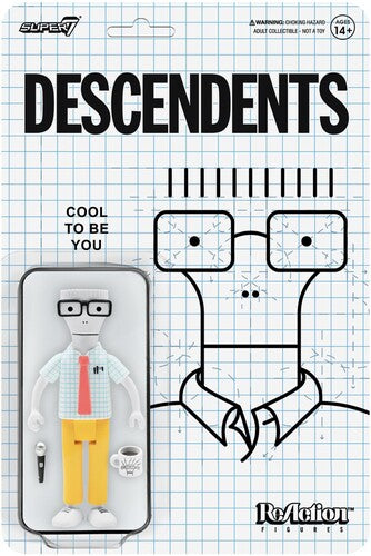 Super7 - Descendents ReAction Figure - Milo (Cool To Be You) (Collectible, Figure, Action Figure)
