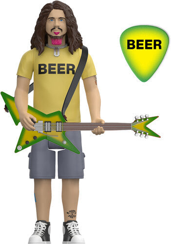 Dimebag Darrell - ReAction Figures Wv2- Dimebag Darrell (BEER Shirt) (Action Figure, Collectible)