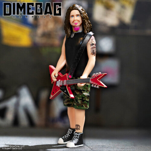 Super7 - Dimebag Darrell - ReAction Figures Wv1 - Dimebag Darrell (Culprit) (Action Figure)
