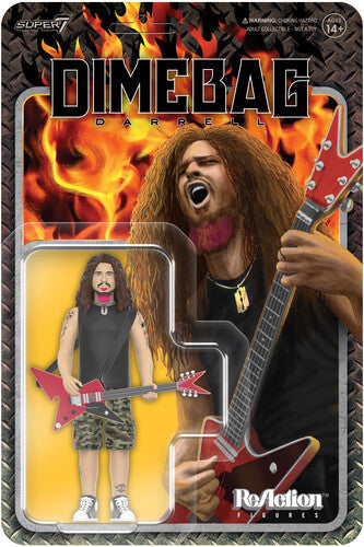 Super7 - Dimebag Darrell - ReAction Figures Wv1 - Dimebag Darrell (Culprit) (Action Figure)