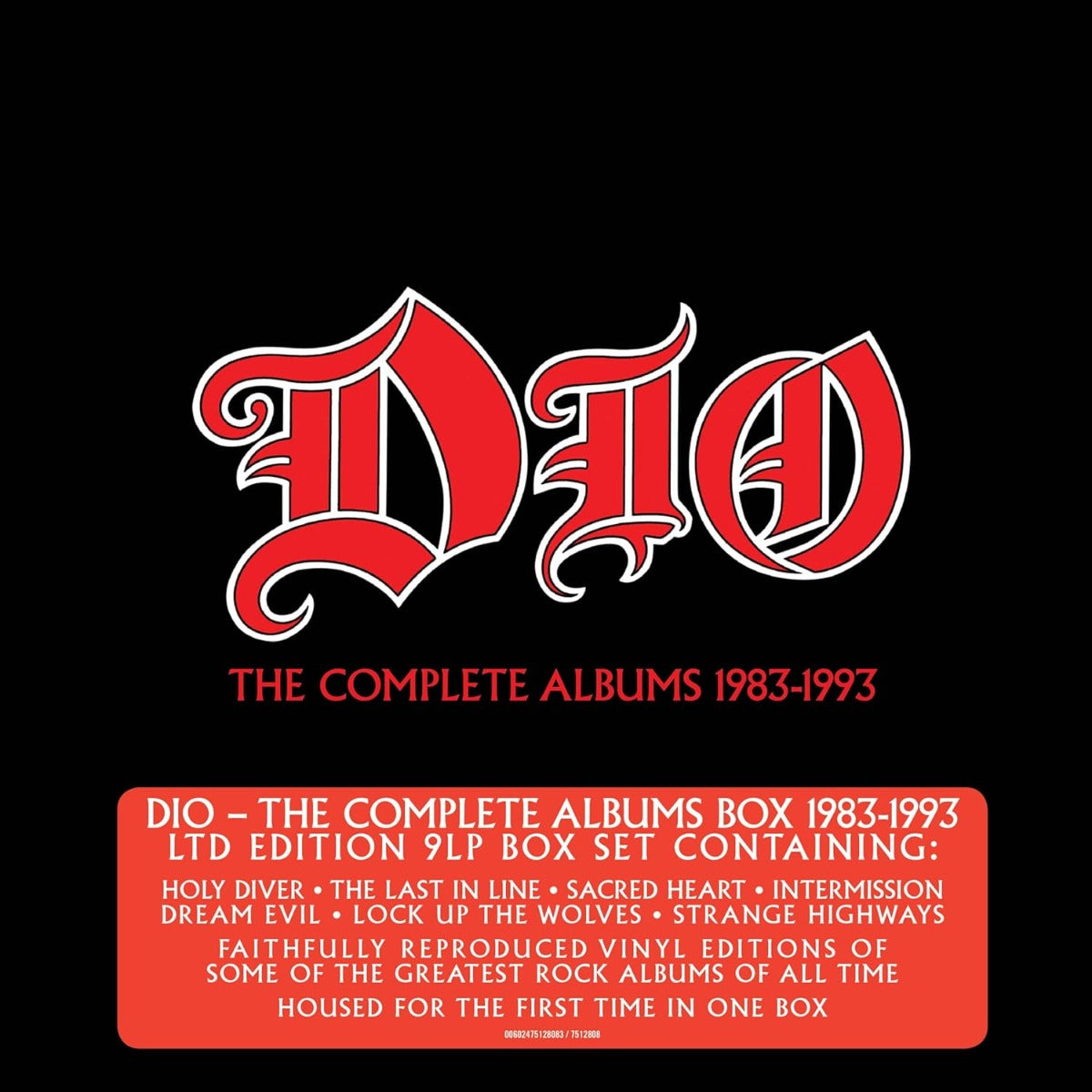 Complete Albums 1983-1993 (Limited Edition, Boxset) [Import] (9 Lp's)