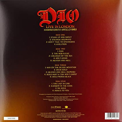 Live In London - Hammersmith Apollo 1993 (Limited Vinyl Edition) [Import] (2 Lp's)