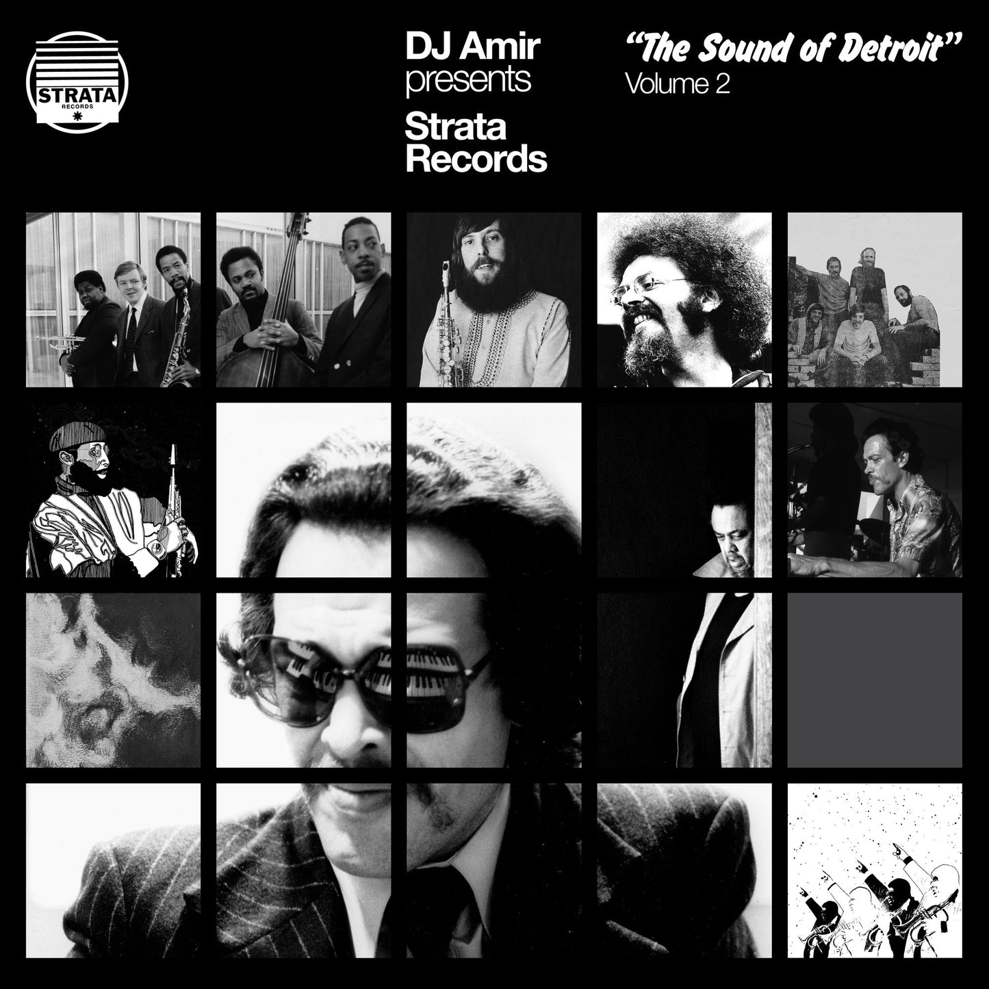 Dj Amir Presents Strata Records - The Sound Of Detroit Vol. 2 [3LP]