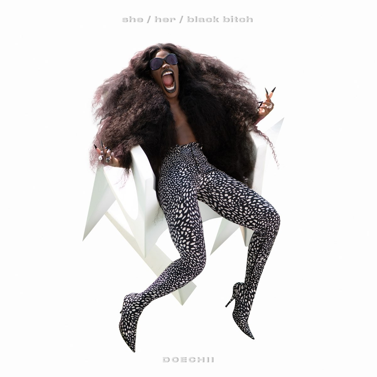 She / Her / Black Bitch (Limited Edition, Midnight Indigo Colored Vinyl) [Import] (12" Single)
