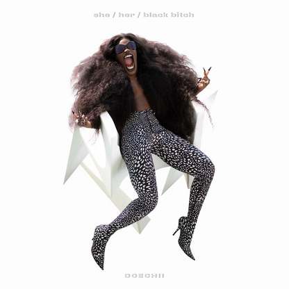 She / Her / Black Bitch (Limited Edition, Midnight Indigo Colored Vinyl) [Import] (12" Single)