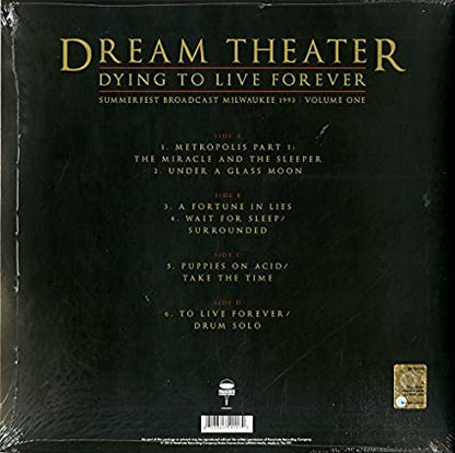 Dying To Live Forever: Milwaukee Summerfest 1993 Vol.1 [Import] (2 Lp's)