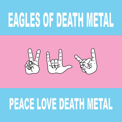 Peace Love Death Metal (White Colored Vinyl)