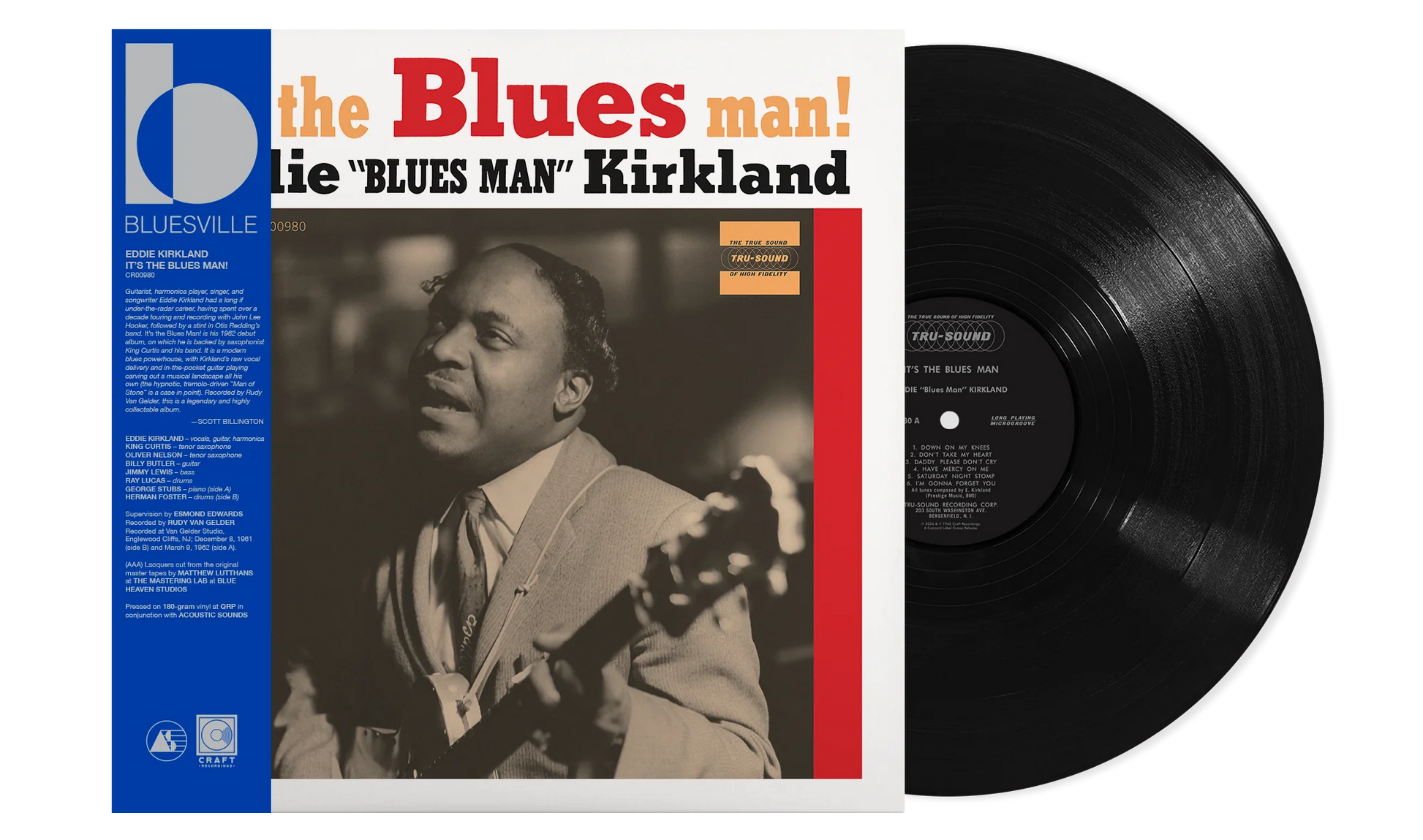 It's The Blues Man! (Bluesville Acoustic Sounds Series) [180G LP]